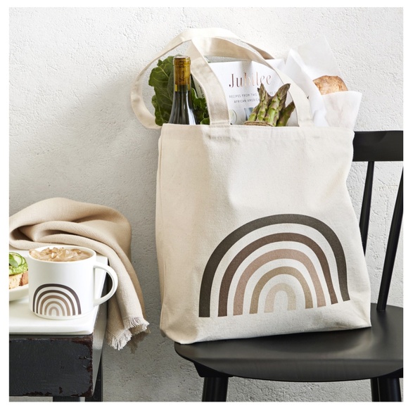 Williams Sonoma x NAACP Off White "Shades of Brown" Durable Cotton Tote NEW BNIB - Picture 5 of 5